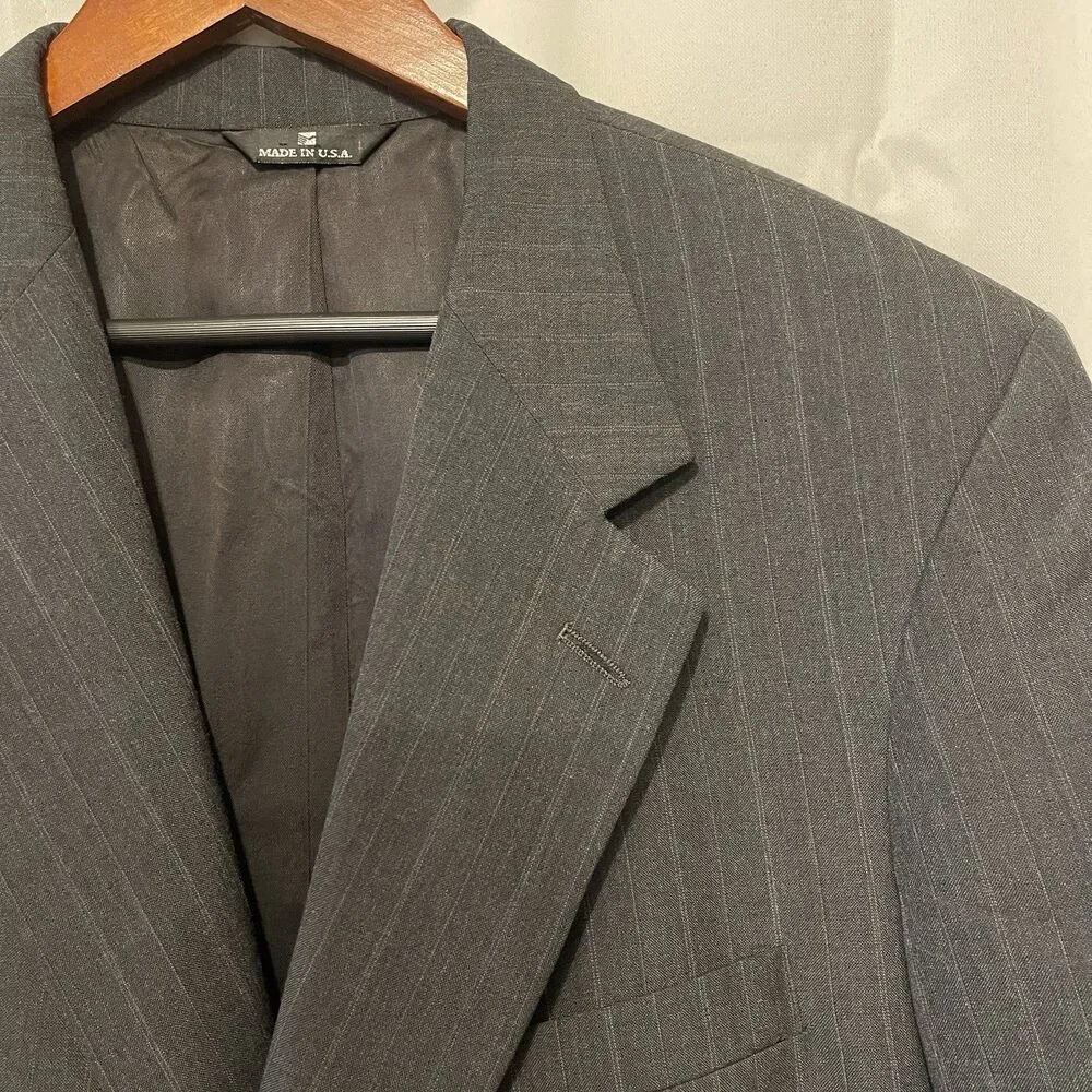 Vintage Polo University Club by Ralph Lauren Striped Blazer Men
